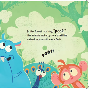 Livre sonore interactif pour enfants : Qui a fait le bruit d'un coup de fesses ? |   Livre éducatif sur <span class=keywords><strong>la</strong></span> reconnaissance des animaux de <span class=keywords><strong>la</strong></span> jungle pour les jeunes enfants - Product Image 1