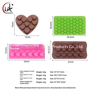 Molde DIY para Gelatina, Repostería, Dulces Blandos, Caramelos en Polvo, Pudín, Chocolate en Forma de Corazón, Seguro para Alimentos, Hecho en Casa - Product Image 2