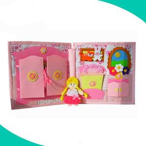 Personalizado suave hecho a mano educativo my quiet Book tela de fieltro libro de tela <span class=keywords><strong>para</strong></span> niños Aprendizaje Temprano - Product Image 1