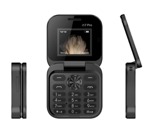 I17pro vỏ sò Dual Sim điện thoại với 1.77-inch tính năng bàn phím tiếng Tây Ban Nha và pháp điều hành ngôn ngữ lật điện thoại di động - Product Image 4