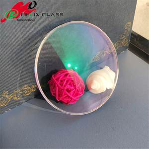 Lentes de Resina Óptica 1.56 de Alta Calidad OEM al por Mayor, Recubrimiento de Película Verde HMC, Lentes Transparentes para Gafas de Visión Sencilla - Product Image 4