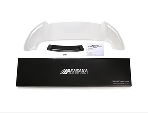 สปอยเลอร์หลังรถยนต์ Welta ABS สีดำเงา ปีกหลังกันชนหลังทรง Duckbill อุปกรณ์ตกแต่งภายนอก ชุดแต่งสำหรับ CRV - Product Image 2
