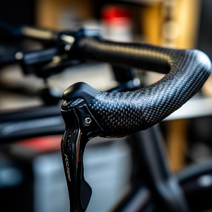 2024 thiết kế mới siêu nhẹ tích hợp Carbon tay lái cho xe đạp đường, Aero cường độ cao sợi Carbon MTB/BMX - Product Image 1
