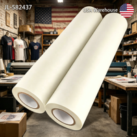 Rouleau de film professionnel en gros pour impression directe sur textile 60cmx100m 75u, pelable instantanément, double face, pour machine d'impression de t-shirts