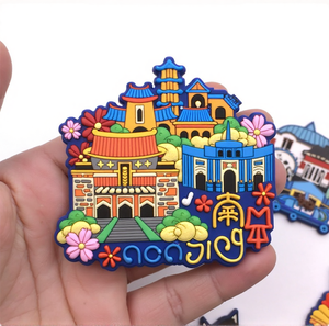 לוגו מותאם אישית מדבקה 3D מזכרת ערים העולם עיר העולם שם מגנט מקרר מותאם אישית עבור מדינות שונות תפאורה של מדינות - Product Image 1