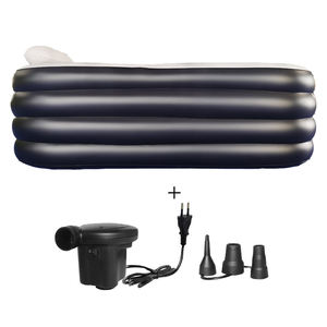 Portable 1.5m <span class=keywords><strong>Baignoire</strong></span> Spa Autoportante Gonflable Couverture De Baril De Bain Doux Tailles 350Cm 300Cm <span class=keywords><strong>200Cm</strong></span> 180Cm 150Cm 130Cm pour Salle De Bains - Product Image 1