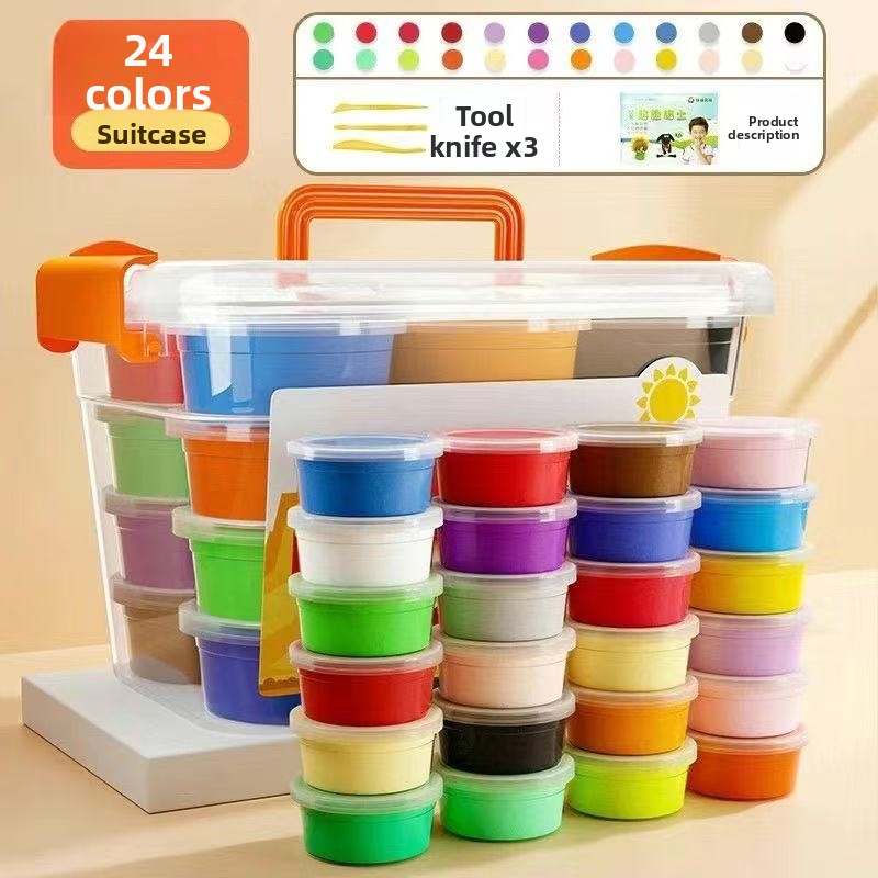 Boîte de rangement 24 couleurs