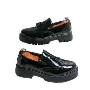 Nouvelles Chaussures Habillées Décontractées pour Hommes Modèle 2026 – Mocassins et Richelieu Tendance en Cuir Brillant à Talon Haut et Dessus Souple - Product Image 3