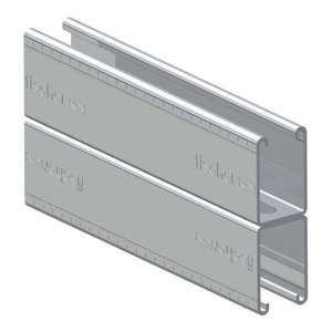 FISCHER - 537663 Canal galvanizado en caliente FUS D - EAN 4048962257274 ELEMENTOS PARA FIJACIÓN DE PERFILES - Product Image 1