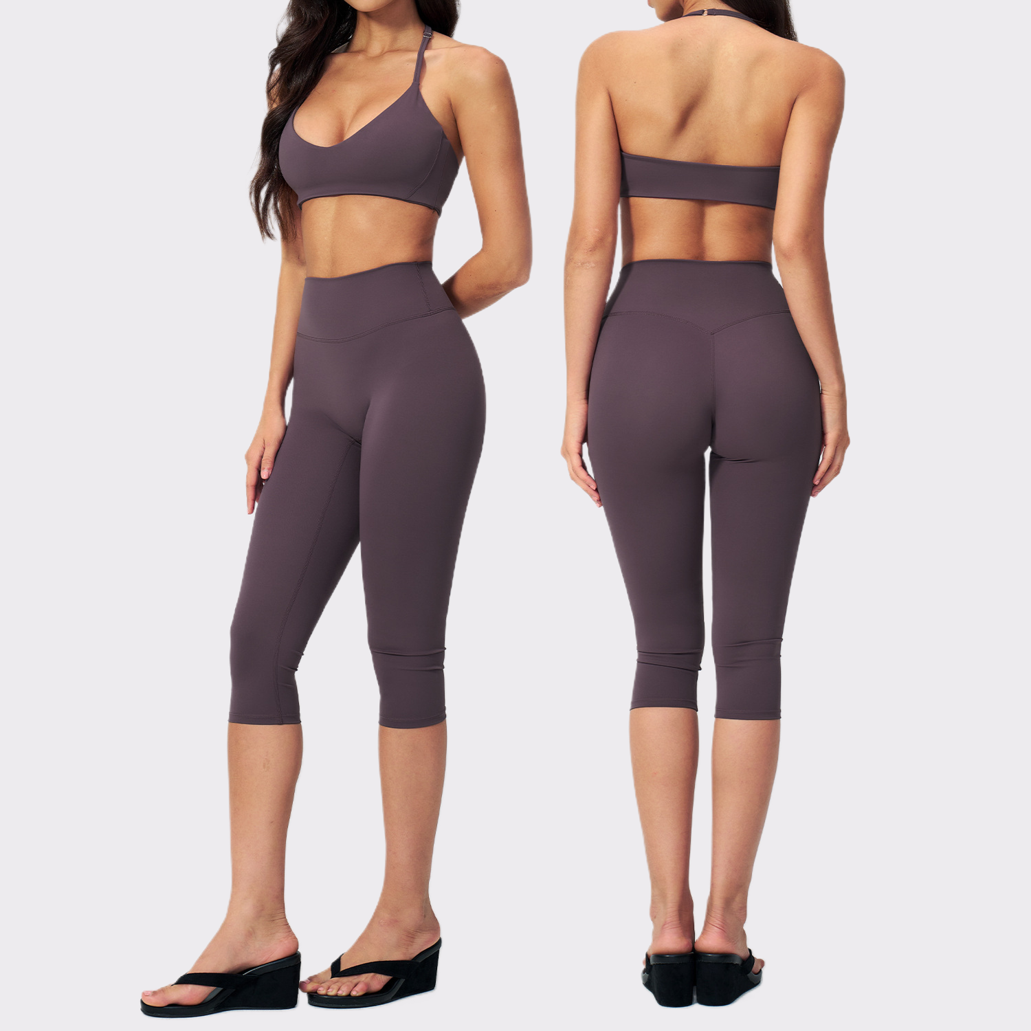 Leisure Tight Yoga Suit Quick Drying Summer Versatile Training And Fitness Set