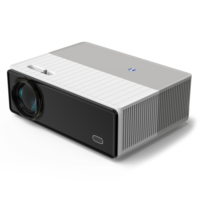Projecteur vidéo LED LCD Full HD 1080p Android WiFi sans fil pour cinéma maison, 6000 lumens, 20-200 pouces, cinéma mobile portable VL33