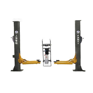 סה מוסמך רכב נייד מעלית מתכווננת 2-פוסט פלדה מעלית נייד עבור חנויות מוסך נמוך ללא בסיס - Product Image 1