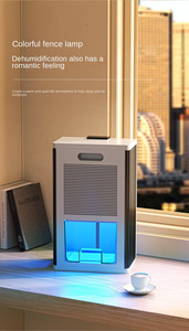 Smart Dual Core 2.8L Plastic Desiccant <b>Dehumidifier</b> With LED Display for Home <b>Car</b> Interior Bedroom Air Dehumidification - Product Image 5