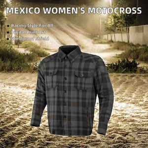 Maillot de motocross unisexe coupe-vent pour l'hiver, course de moto, BMX, MX, dirt bike, VTT, t-shirt - Product Image 2