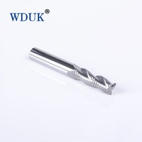 Fraise à dégrossir en carbure monobloc de haute précision, multi-tailles 4mm-20mm, pour le fraisage industriel de l'aluminium sur CNC