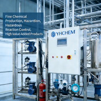Sistema de Química de Flujo Automático de Acero Inoxidable 316L, Reacciones Multiphaso Gas-Líquido-Sólido, Reactor Modular Escalable