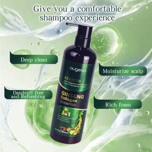 Bajo MOQ Productos para el cabello China Fabricante al por mayor Hidratante Reparación Daños Mejor alisado OEM Ginseng Champú para el cabello - Product Image 4