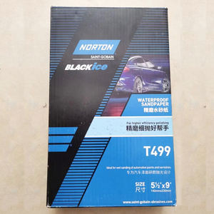 Para <span class=keywords><strong>NORTON</strong></span> T499 1500 #   2000 #   Papel de <span class=keywords><strong>Lija</strong></span> para <span class=keywords><strong>Agua</strong></span>, Abrasivo para Pulir Arañazos en Pintura de Automóviles, Material Abrasivo para Granallado - Product Image 2