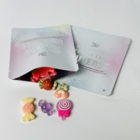 Sacs refermables de haute qualité, grande capacité, scellés sur 3 côtés, pour aliments, biscuits, cadeaux, usage professionnel