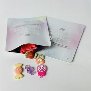 High Quality <b>Zip</b> Lock <b>Bag</b> Large Capacity 3 Sides Sealed <b>Bags</b> for Food Cookie Gift Business Using Pouches - Product Image 4