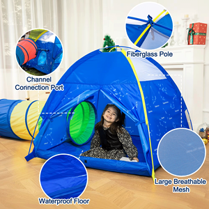 Tente pare-soleil portable légère et compacte pour la pêche en bord de mer, à une seule couche, légère et compacte - Product Image 4