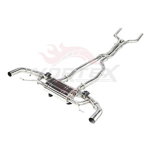 ท่อไอเสียสแตนเลส Vortex สำหรับ Mercedes AMG GLC63 4.0T V8 Valvetronic Catback X-Pipe เสียงดังทรงพลัง - Product Image 3