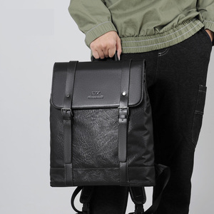 Famous Brands <strong>Laptop</strong> Backpack for Men Convertible Briefcase Backpacks School Bookbag Expandable <strong>Vintage</strong> Business Work Travel Bag - Product Image 3