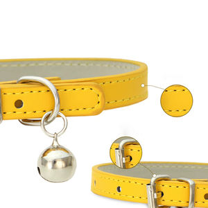 <span class=keywords><strong>Collar</strong></span> de campana bonito colorido con hebilla ajustable, <span class=keywords><strong>Collar</strong></span> de gato personalizado para mascotas, decoración de cuello, suministros para mascotas, accesorios para perros pequeños y gatos - Product Image 2