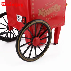 Nieuwe Huishoudelijke Popcorn-Machine Voor Wielen Commerciële Karamel Popcorn Machine