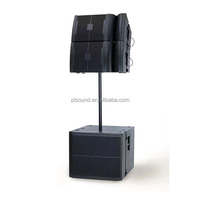 Système de sonorisation actif Line Array PAKLAM CP-1218 12 pouces 600W, enceinte extérieure avec caisson en bois pour concert/son live/scène/fête