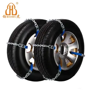 BOHU Emergency Tire Chains Galvanized Snow_chains Alloy Steel Emergency Snow Chains Emergency Tools