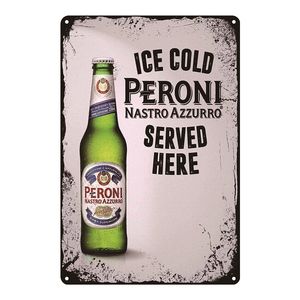 Panneaux en métal peints à la rouille imprimés numériquement de haute qualité, style vintage rétro, 20x30 cm, personnalisables, plaque de bière, affiches décoratives pour la maison - Product Image 4