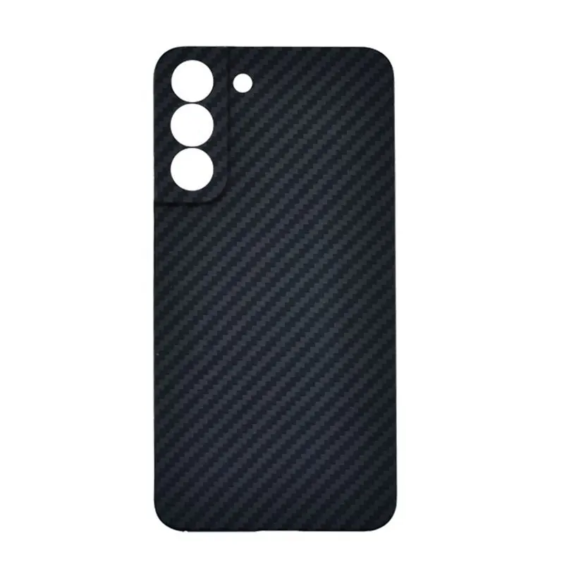 100% Pure Aramid Fiber Soft Matte TPU Silicone Phone Case Cover For Samsung Galaxy S7/S9/S10/S20/S21/S22 Plus Ultra