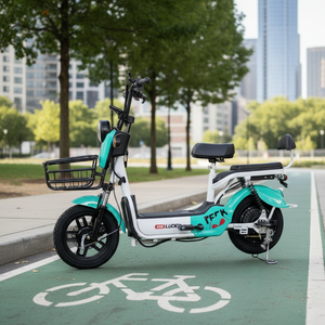 Vélo électrique familial de ville, moteur sans balais 500W, batterie au plomb-acide 48V, freins à disque 3 vitesses, 50 km/h, directement de l'usine - Product Image 1
