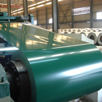 Bobina de Acero Galvanizado Prepintado a Buen Precio, Láminas de Techo Corrugadas PPGI, Rollo de Acero con Recubrimiento de Color para Construcción