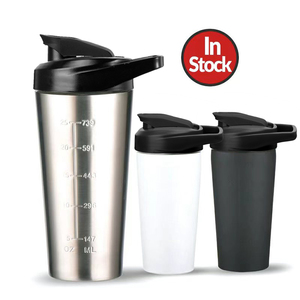 Silicon Rubber Sealing Sweat-Proof Stainless Steel <strong>Shaker</strong> Bottle, Double Wall Insulated Gym Fitness Protein <strong>Shaker</strong> Bottle - Product Image 5