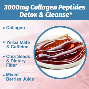 Gelatina de Colágeno con 0g de Azúcares Añadidos, Colágeno de Pescado, Sabor a Bayas, Apoyo Digestivo y de Belleza, Suplemento de Colágeno en Gelatina - Product Image 6
