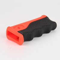 Manche en plastique couteaux en karami, acier inoxydable de haute qualité lame de revêtement colorée manche en plastique et en caoutchouc