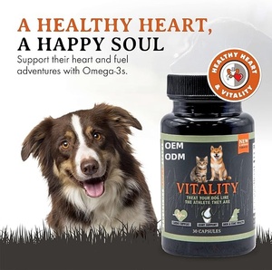 Capsules d'<span class=keywords><strong>huile</strong></span> <span class=keywords><strong>de</strong></span> <span class=keywords><strong>krill</strong></span> personnalisées <span class=keywords><strong>pour</strong></span> chiens et chats réduisant les allergies, les démangeaisons et les pertes chez les chiens-Favorise une peau et un pelage sains - Product Image 2