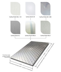 صفيحة Inox مخصصة ، من الفولاذ المقاوم للصدأ ، صفيحة متقلب منقوشة بنمط حروف متقلب - Product Image 5