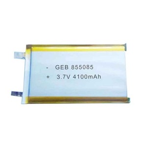 High capacity 855085 <span class=keywords><strong>3</strong></span>,7 V 4100 mAh lithium battery rechargeable lipo bag packet - Product Image 2