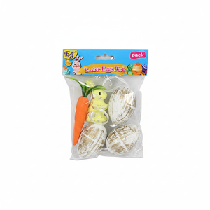 Juego de 48 piezas de huevos de Pascua y zanahorias, suministros navideños para celebraciones de Pascua - Product Image 2