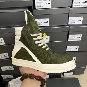 Scarpe da ginnastica alte in tela <span class=keywords><strong>di</strong></span> alta qualità con lacci, stile street, firmate, con pelliccia, per uomo e <span class=keywords><strong>donna</strong></span>, scarpe da passeggio <span class=keywords><strong>di</strong></span> <span class=keywords><strong>marca</strong></span> - Product Image 3