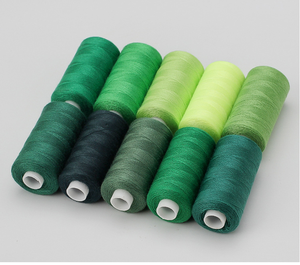 Kit <span class=keywords><strong>de</strong></span> fils à coudre en polyester DIY 402, 10 couleurs, bobines <span class=keywords><strong>de</strong></span> 400 yards pour la <span class=keywords><strong>couture</strong></span> à la main, la machine à coudre domestique et le quilting - Product Image 6