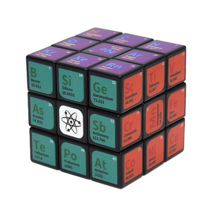 <span class=keywords><strong>Cubo</strong></span> de <span class=keywords><strong>Rubik</strong></span> 3x3 con elementos de la tabla periódica, rompecabezas educativo para estudiantes, regalo científico - Product Image 3