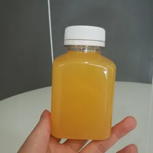 200ml kare şekli içecek plastik şişe soğuk preslenmiş meyve suyu ambalajı