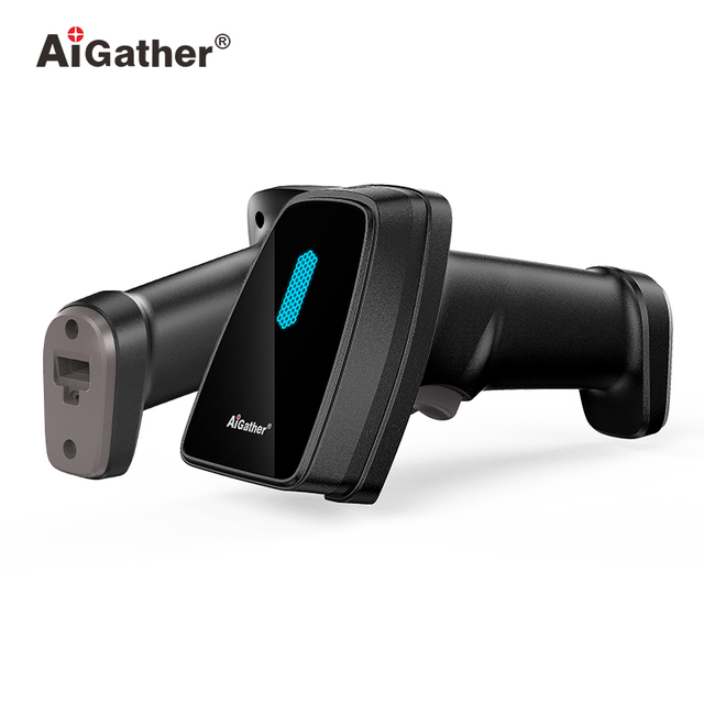 AiGather A-9518SR Corded Handheld Datamatrix 2D Barcode Scanner for GS Character Output