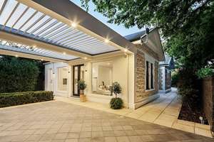 תומא-אירופאי סטנדרטי ממונע אלומיניום פרגולה 6m * 4m פרגולה עם LED אורות - Product Image 6