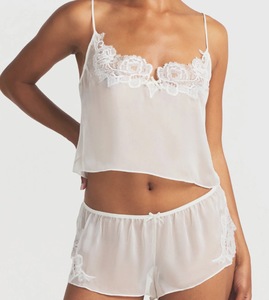 Conjunto de Pijama Corto Sexy con Tirantes Finos para Mujer, Ropa de Dormir de Lujo, Pijama para Fiesta, Ropa de Noche Transpirable, Ropa Sexy para el Hogar - Product Image 1