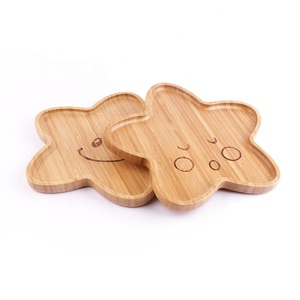 Assiettes en <span class=keywords><strong>bambou</strong></span> pour enfants, 12 pièces, pour bébés - Product Image 2
